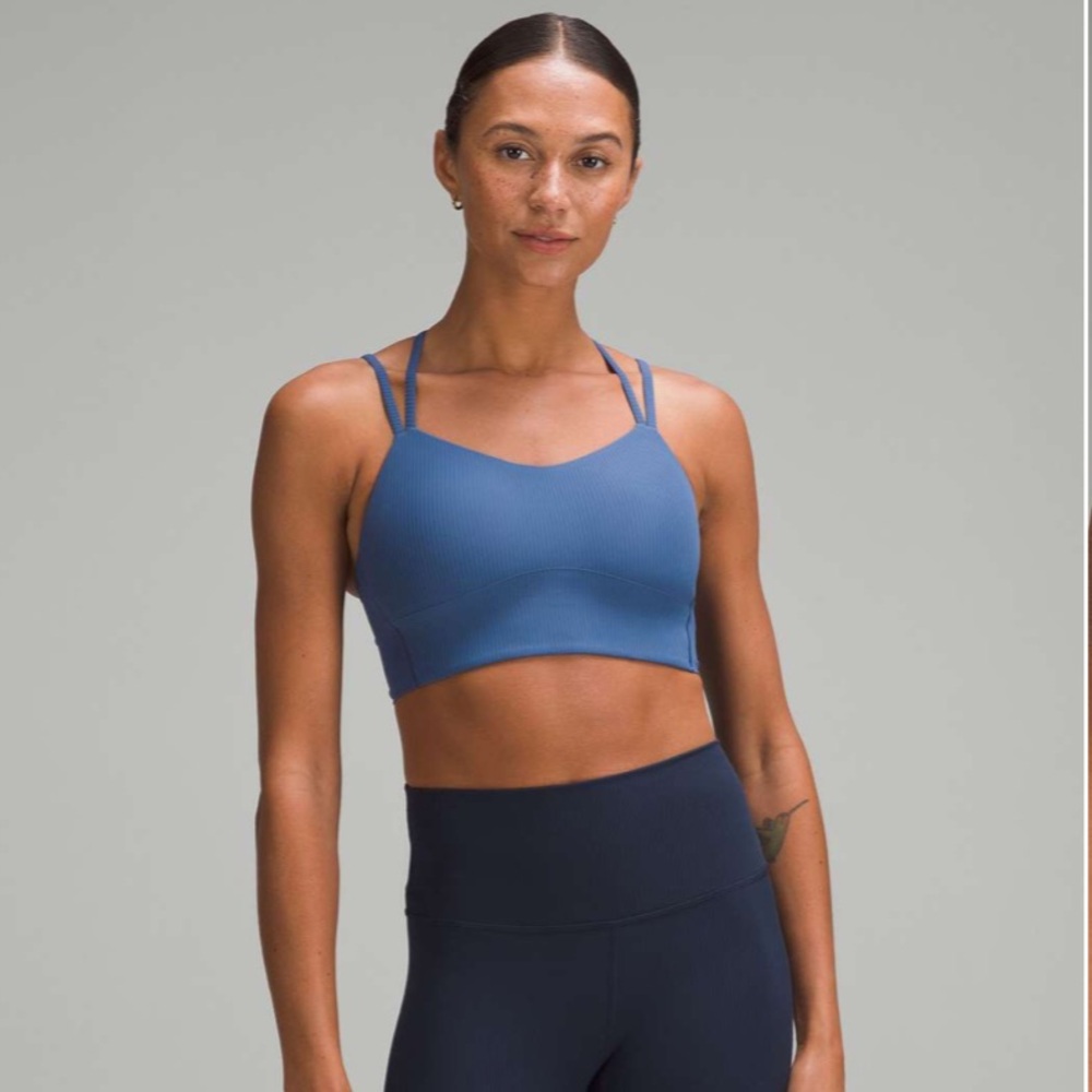 lululemon athletica Blue Sports Bra